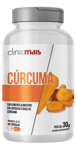 Cúrcuma 60 Cápsulas 500mg