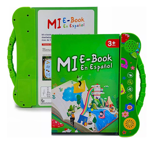 Libro Didáctico Interactivo Aprendizaje Español Para Niños