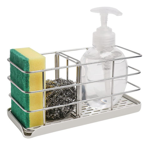 Soporte Esponja Para Fregadero Cocina Organizador Fregad [u]