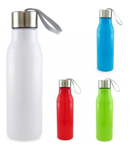 Botilito Plástico 600ml Botella Termo Agua Fitness Deporte