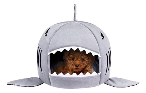 Cama Tiburon Para Mascota Gato 