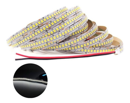 Kit C/ 12x Fita Led 2835 5m 240 Leds/m Luz Branco-frio Tensão De Operação W