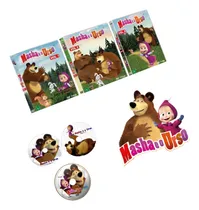 Comprar Dvds Masha E O Urso  - 3 Dvds Caixa Box - Envio Já