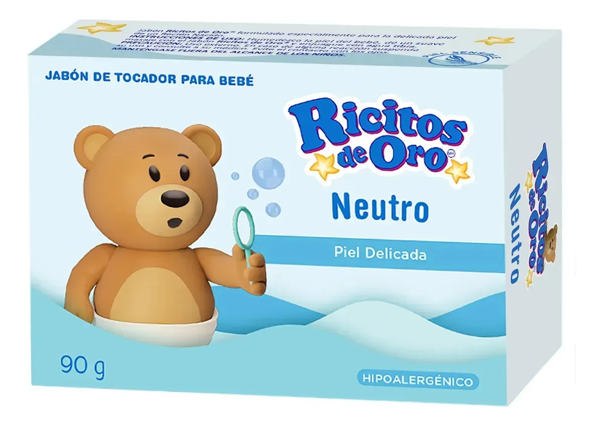 Jabón Bebé Ricitos de Oro Neutro 90g Grisi