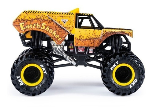 Monster Jam Earth Shaker True Metal Vehiculo Escala 1:24