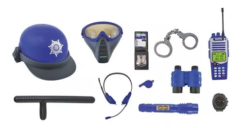 Set de Policia con Casco y Accesorios 50791