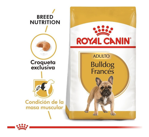 Royal Canin Bulldog Francés Adulto 3kg Universal Pets