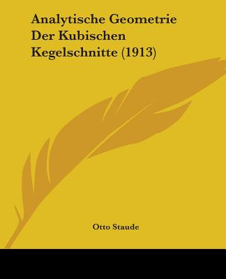 Libro Analytische Geometrie Der Kubischen Kegelschnitte (...
