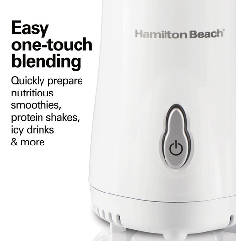 Licuadora Portátil Hamilton Beach 51101 14 Fl Oz Blanca 120v