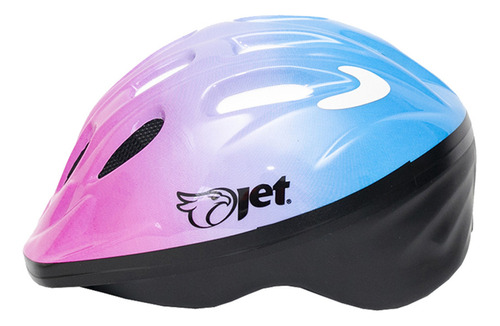 Capacete Bike Infantil Jet Tomcat Degrade Ciclismo Patins M Cor Azul/rosa