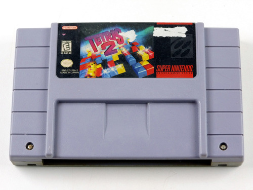 Tetris 2 Original Super Nintendo - Snes