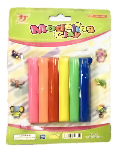 Plastilina 6pc ,modeling Clay