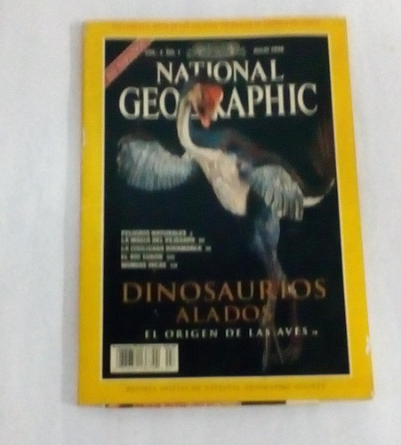 Revista National Geographic Vol.3, N°1 Dinosaurios Alados 
