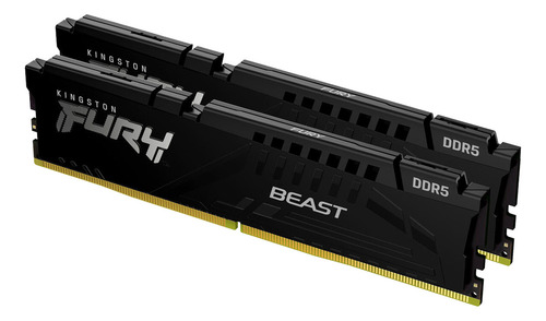Kingston Fury Beast Ddr5 6000mhz 32gb 2x16gb Memória RAM