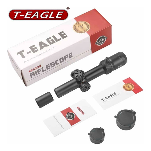 Imagen 7 de 10 de Mira Telescópica T-eagle 1.25-6x20 Iluminada