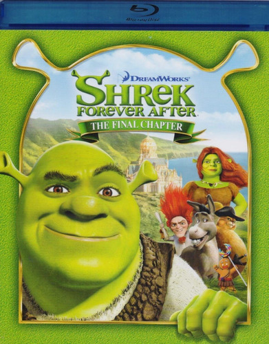 Shrek 4 Cuatro Para Simpre Pelicula Blu-ray 