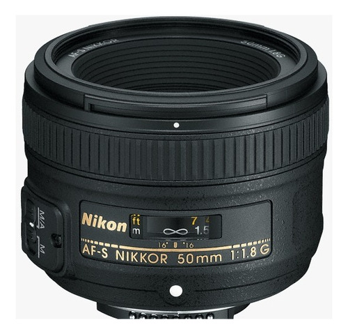 Lente 50mm Objetivo Af-s Nikkor F/1.8g Nikon