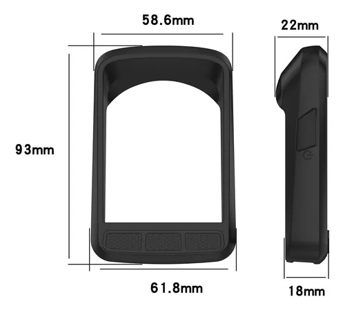 Funda Protectora De Silicona Compatible Wahoo Elemnt Ro...