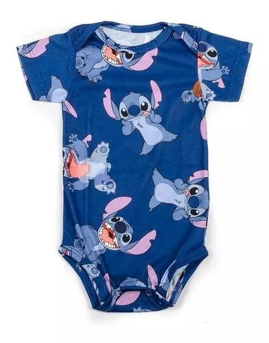 Pijama Enterito Infantil Stitch Bebe Niños Disney