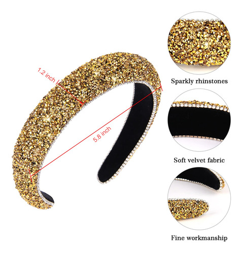 Diadema De Mujer Con Diamantes De Imitación