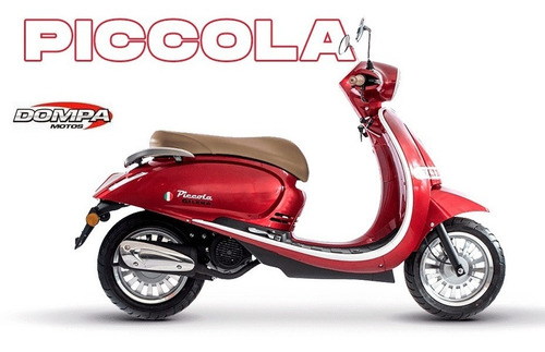 Imagen 2 de 8 de Gilera Piccola 150 Scooter Vintage 0 Km Calle Dompa Motos