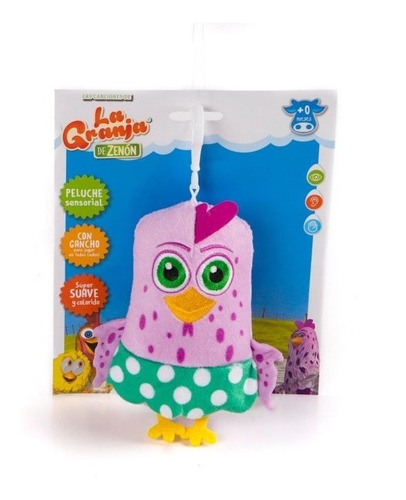 Imagen 3 de 7 de Granja De Zenon Peluche Sensorial Varios Modelos 15 Cm