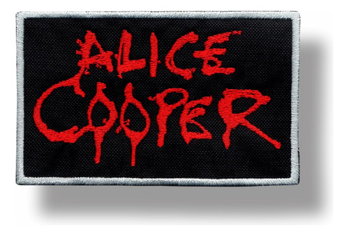 Parche Bordado Mediano Alice Cooper