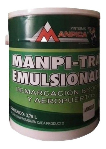 Pintura Para Brocales Amarillo Galon Manpitraf