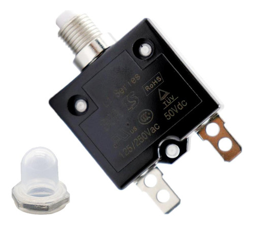 Interruptor De Botón Térmico Disyuntor De Sobrecarga 30a