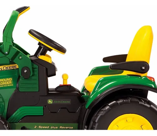 Carro El trico Mini Trator John Deere E Carrinho Hot Wheels