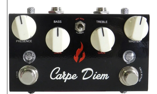 Pedal De Guitarra Marca Fire Modelo Carpe Diem Cor Preto
