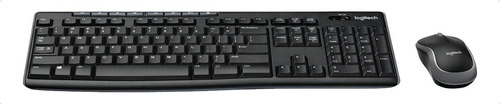 Kit De Teclado Y Mouse Logitech Mk270, Inalámbrico