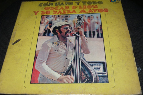 Jch- Oscar D Leon Y Su Salsa Mayor  Con Todo Lp Vinilo