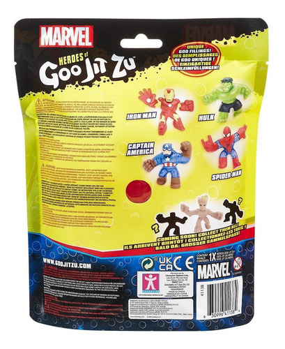 Imagen 4 de 4 de Figura Goojitzu Marvel Iron Man Plástico Bandai