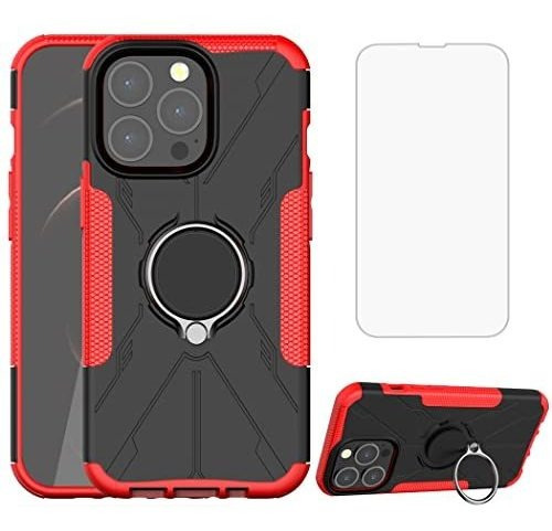 Funda Para iPhone 13 Pro Max De 6.7 Pulgadas 2021 Color Rojo