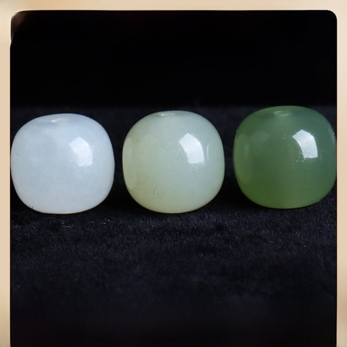 Pulsera Hecha A Mano Con Cuentas De Jade Hetiano Tipo Hielo