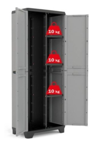 Imagen 8 de 8 de Armario Exterior Gabinete Deposito Estantes Envios