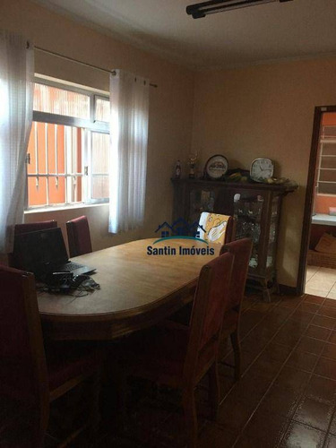 Imagem 17 de 29 de Sobrado Com 3 Dormitórios, Cozinha, Sala , Espaço Gourmet, Quintal, 02 Wc, 03 Vagas À Venda, 188 M² Por R$ 485.000 - Vila Guaraciaba - Santo André/sp - So0435