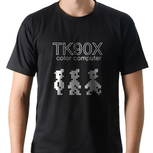 Camiseta Camisa Geek Computador Antigo Tk90x Microdigital