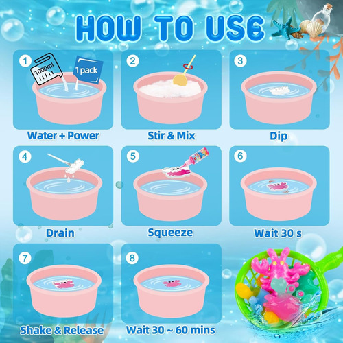 Magic Water Elf Kit De Juguete Mágico De Elfo Agua Squishies Water Kit