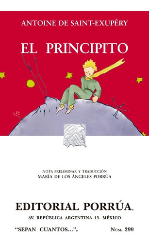 El principito, de Saint-Exupéry, Antoine de. Editorial EDITORIAL PORRUA MEXICO, tapa blanda, edición 31, 2023 en español, 2023