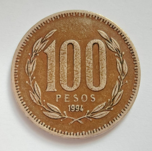 Moneda 100 Pesos Chile, 1994