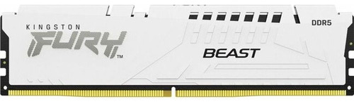Memoria Ram Kingston Fury Beast Expo 16gb White Ddr5 5200mhz