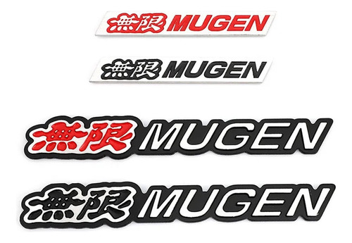 Insignia Mugen Emblema Para Compatible Con Honda Mugen