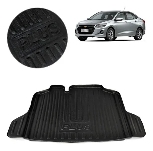 comprar Tapete Bandeja Porta Malas Preto Borda Onix Plus 2020 Sedan
