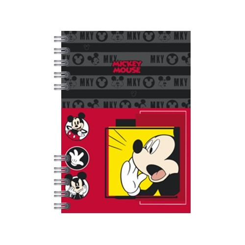 Agenda / Libreta Escolar Mickey Mouse 2024 + Lápiz De Regalo