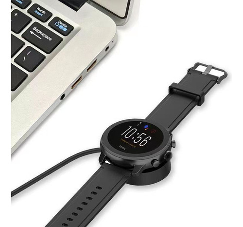 Cargador De Cable De Carga Magnética Para Fossil Gen 4/5 Par