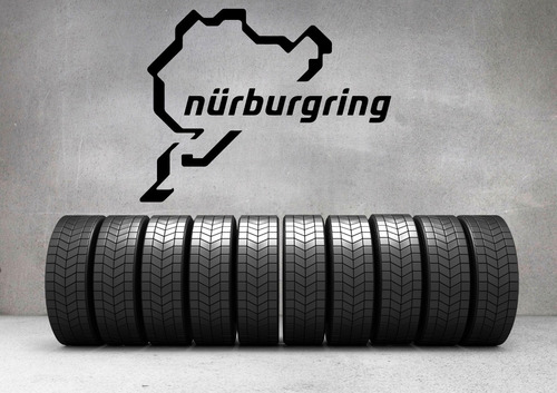 Cuadro Circuito De Nurburgring En Madera Calada