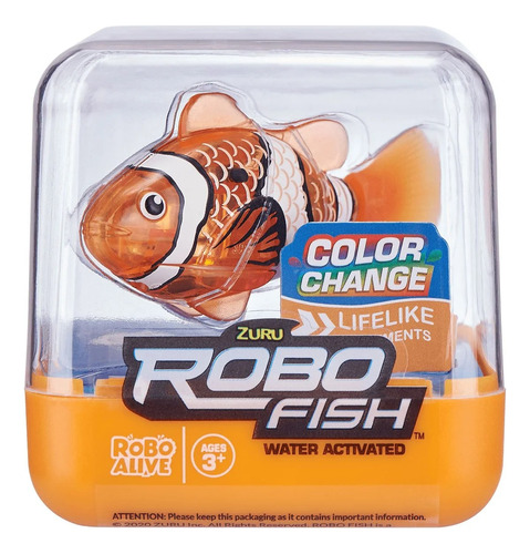 Robo Fish Zuru - Pez Naranja 