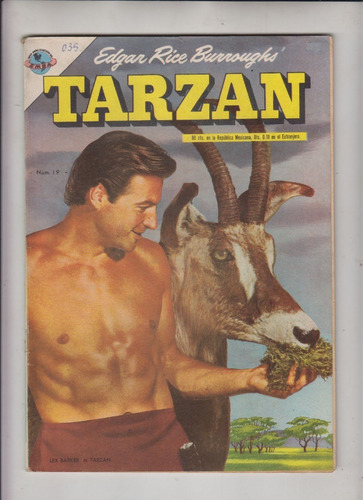 1953 Tarzan Nº 19 Mexico Emsa Lex Barker Excelente Estado
